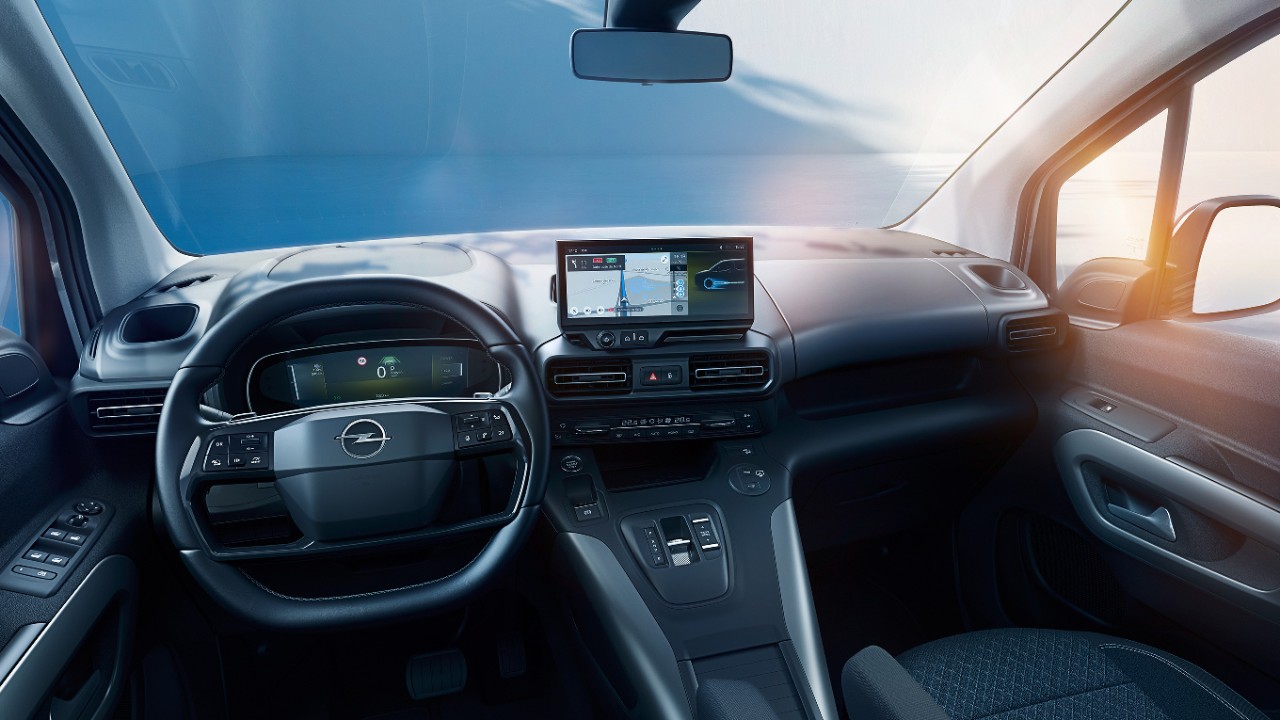 Az Opel Combo Electric egyterű belső tere