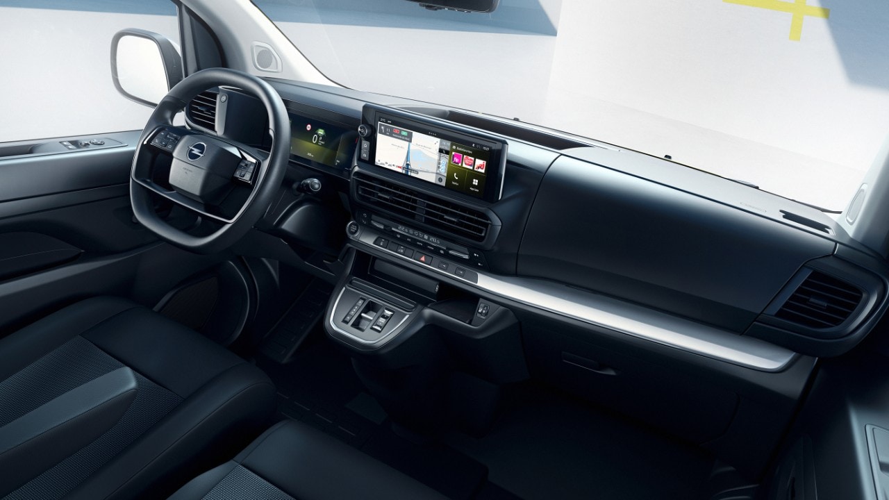 Az új Opel Vivaro beltere